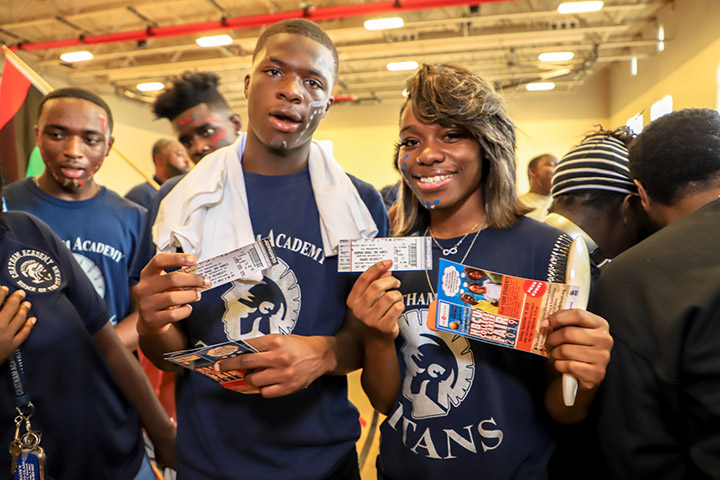 Youth Connection Charter School Pep Rally