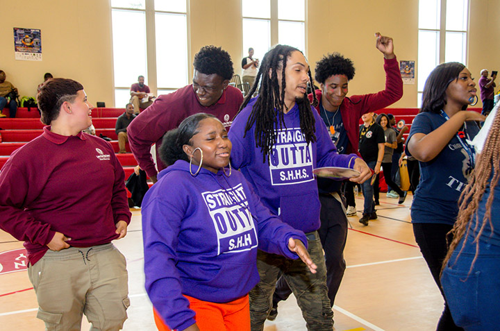 Youth Connection Charter School Pep Rally