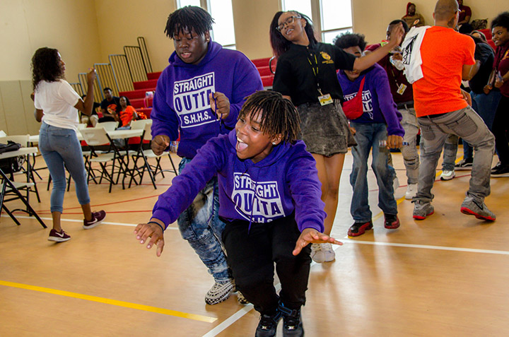 Youth Connection Charter School Pep Rally