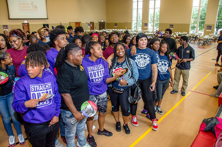 Youth Connection Charter School Pep Rally