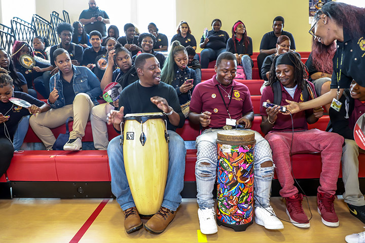 Youth Connection Charter School Pep Rally