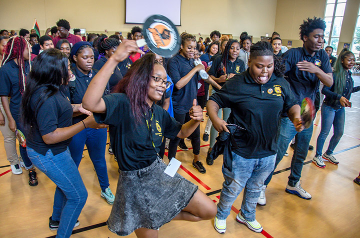 Youth Connection Charter School Pep Rally